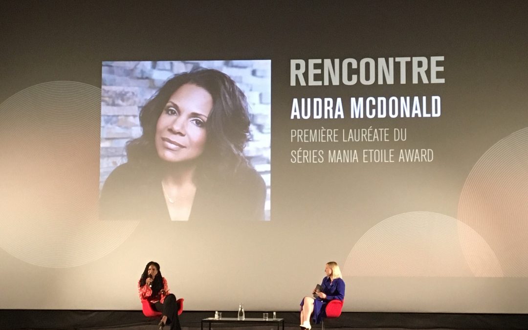 Audra McDonald, lauréate du premier Séries Mania Etoile Award, a conquis le public à Lille